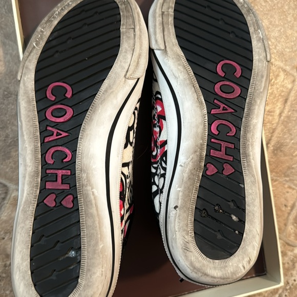 Coach Floral Poppy Sneakers - Picture 5 of 8